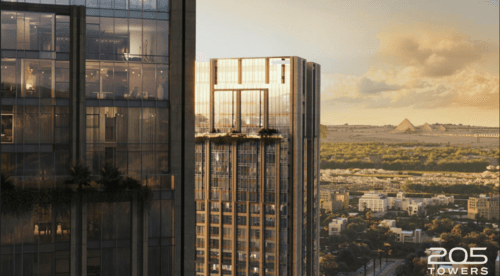 A 1 Bedroom Apartment in 205 Towers by Arkan Palm Development