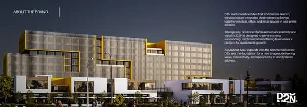 A 0 Bedroom Retail in D2N - Sarai by Madinet Masr