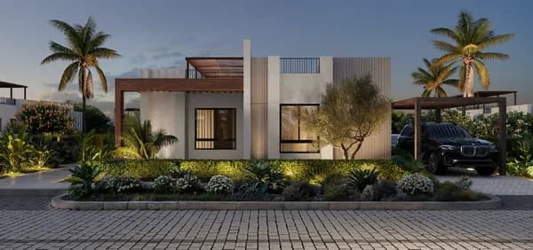 A 3 Bedroom Townhouse in O Views by Orascom Development Egypt