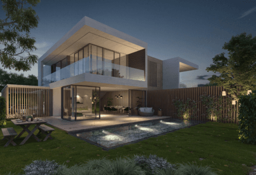 A 3 Bedroom Twinhouse in Swan Lake West by Hassan Allam Properties