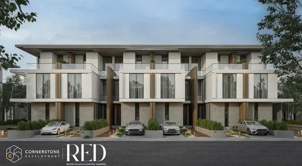 A 3 Bedroom Townhouse in Red by Cornerstone Development