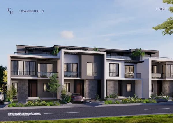 A 3 Bedroom Townhouse in Spire - Club Hills by Housing and Development Properties HDP