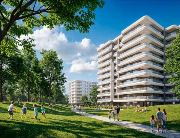 A 2 Bedroom Apartment in Park Views by Palm Hills Developments