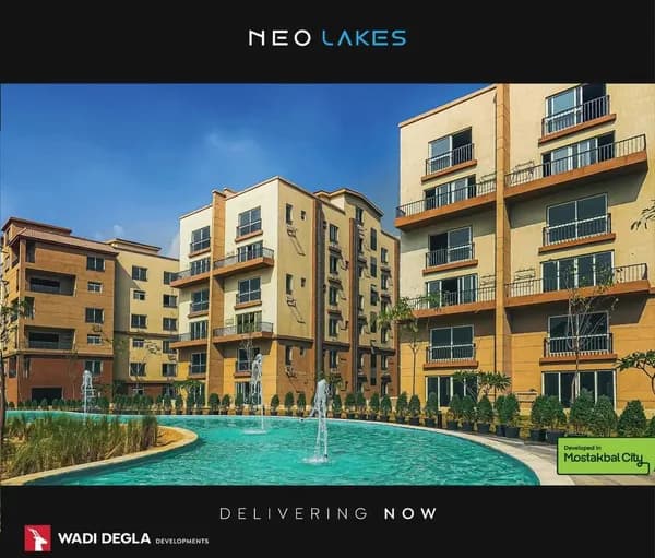 A 5 Bedroom Duplex in Neo Lakes by Wadi Degla Developments