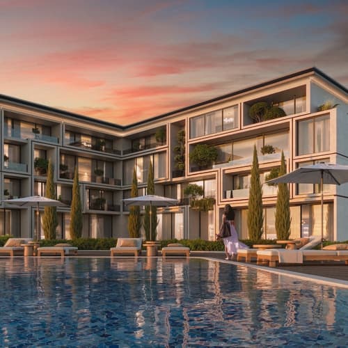 A 1 Bedroom Apartment in The V Residence - Villagio by Modon Egypt