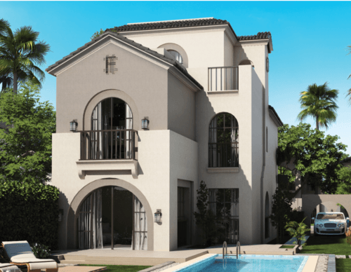A 3 Bedroom Villa in Sarai by Madinet Masr