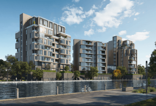 A 3 Bedroom Apartment in Canal Walk Island by Arkan Palm Development