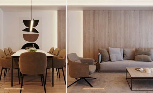 A 3 Bedroom Apartment in Canal Walk Island by Arkan Palm Development