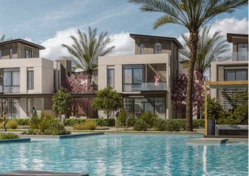 A 3 Bedroom Townhouse in The 8 Extension by El Gabry Developments
