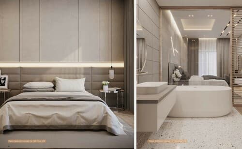 A 3 Bedroom Apartment in Canal Walk Island by Arkan Palm Development
