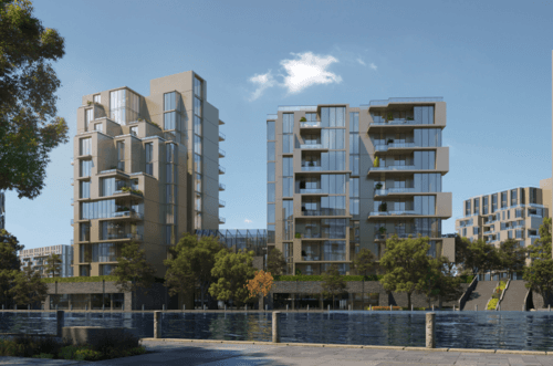 A 3 Bedroom Apartment in Canal Walk Island by Arkan Palm Development