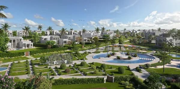 A 5 Bedroom Villa in Green Valley by Orascom Development Egypt