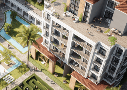 A 3 Bedroom Apartment in Peerage Residence by Al Riyadh Misr