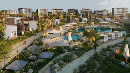 A 2 Bedroom Twinhouse in Greens Baywest Valley by Somabay