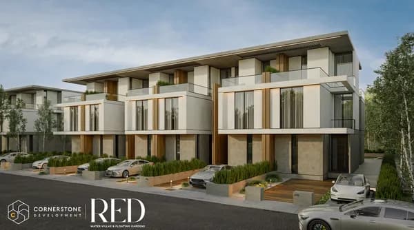 A 3 Bedroom Townhouse in Red by Cornerstone Development