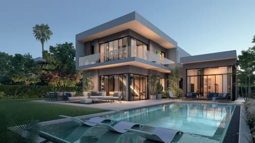 A 5 Bedroom Villa in Swan Lake West by Hassan Allam Properties