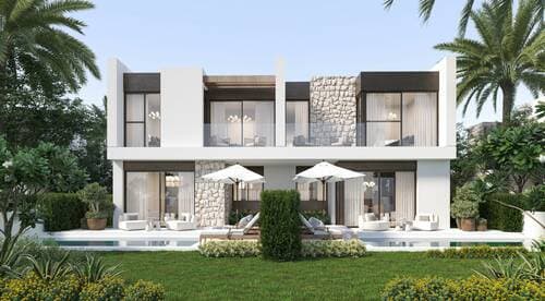 A 4 Bedroom Twinhouse in Ciano Lagoon by Misr Italia Properties