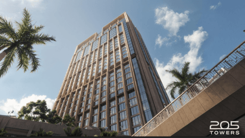 A 1 Bedroom Apartment in 205 Towers by Arkan Palm Development