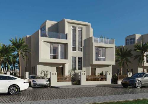 A 3 Bedroom Twinhouse in Mar Bay - Ras El Hekma by Al Marasem Development