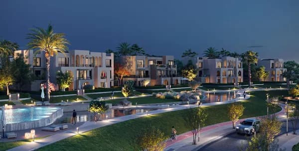 A 4 Bedroom Villa in Town Walk by Orascom Development Egypt