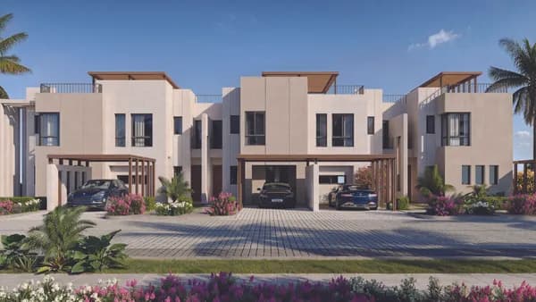 A 3 Bedroom Townhouse in Parkside - Owest by Orascom Development Egypt