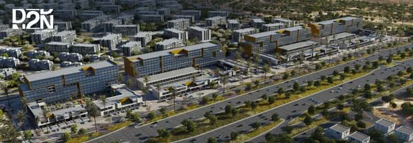 A 0 Bedroom Retail in D2N - Sarai by Madinet Masr