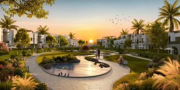 A 5 Bedroom Villa in Green Valley by Orascom Development Egypt