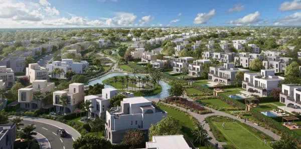 A 5 Bedroom Villa in Green Valley by Orascom Development Egypt