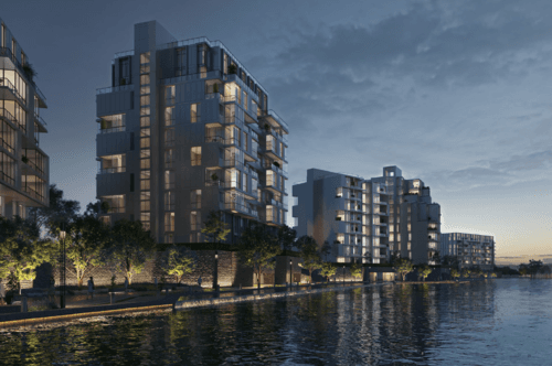 A 3 Bedroom Apartment in Canal Walk Island by Arkan Palm Development