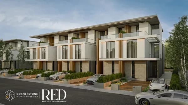 A 3 Bedroom Townhouse in Red by Cornerstone Development