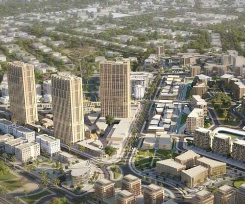 A 3 Bedroom Apartment in 205 Towers by Arkan Palm Development