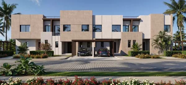 A 3 Bedroom Townhouse in O Views by Orascom Development Egypt