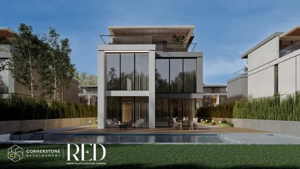 A 4 Bedroom Villa in Red by Cornerstone Development