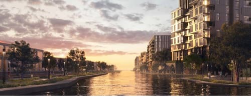 A 3 Bedroom Duplex in Canal Walk Island by Arkan Palm Development