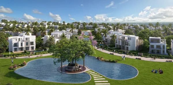 A 5 Bedroom Villa in Green Valley by Orascom Development Egypt