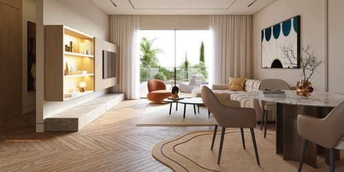 A 2 Bedroom Apartment in The V Residence - Villagio by Modon Egypt