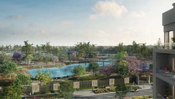 A 3 Bedroom Apartment in Club Yard-O West by Orascom Development Egypt