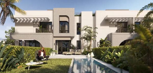 A 4 Bedroom Villa in Green Valley by Orascom Development Egypt