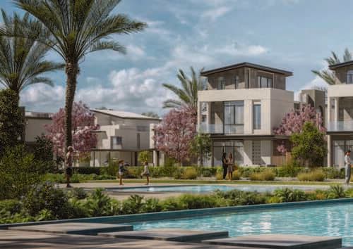 A 3 Bedroom Townhouse in The 8 Extension by El Gabry Developments