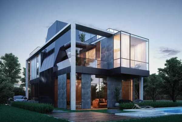 A 5 Bedroom Villa in The Lakes Villas Bloomfields by Tatweer Misr