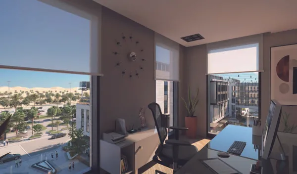 A 0 Bedroom Administrative in Swan Lake Residences Office Park by Hassan Allam Properties