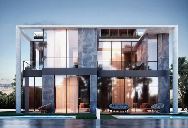 A 4 Bedroom Twinhouse in The Lakes Villas Bloomfields by Tatweer Misr