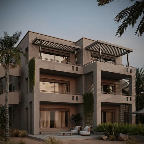 A 1 Bedroom Chalet in Soma Bay Golf Town - Marina Edition by Somabay
