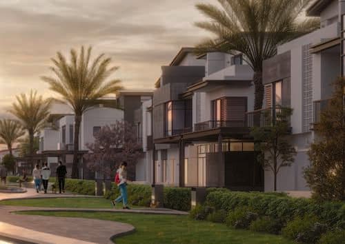 A 3 Bedroom Townhouse in The 8 Extension by El Gabry Developments