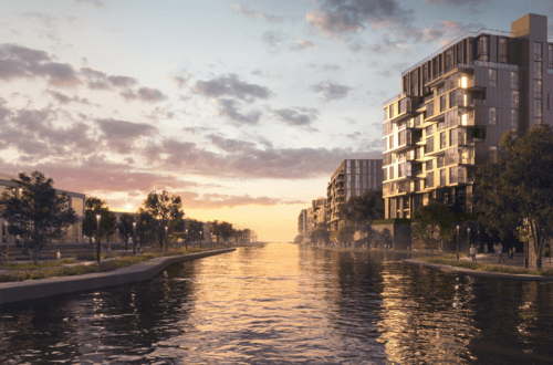 A 3 Bedroom Apartment in Canal Walk Island by Arkan Palm Development