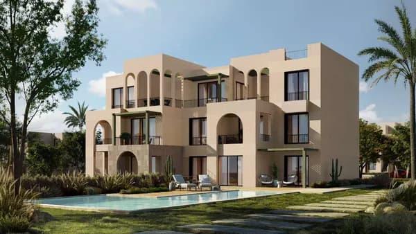A 4 Bedroom Villa in Town Walk by Orascom Development Egypt